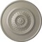 Ekena Millwork Floral Ceiling Medallion, Hand-Painted Pearl White, 23 1/2"OD x 2 3/4"P CM23FLPWS - alternate 1
